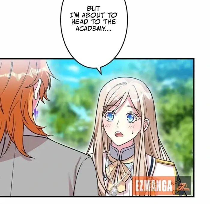 Even though I become a side character, I'm being adored by an overprotective duke Chapter 91 Page 21
