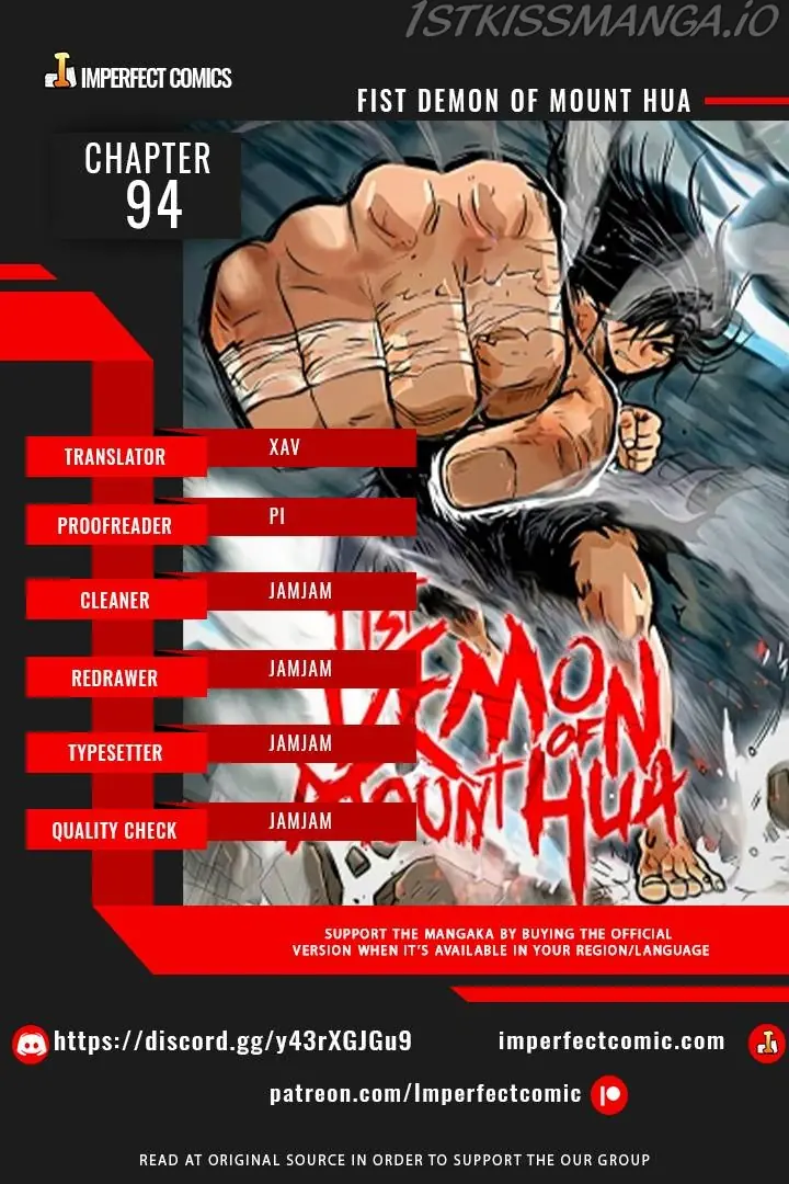 Fist Demon of Mount Hua Chapter 94 Page 1