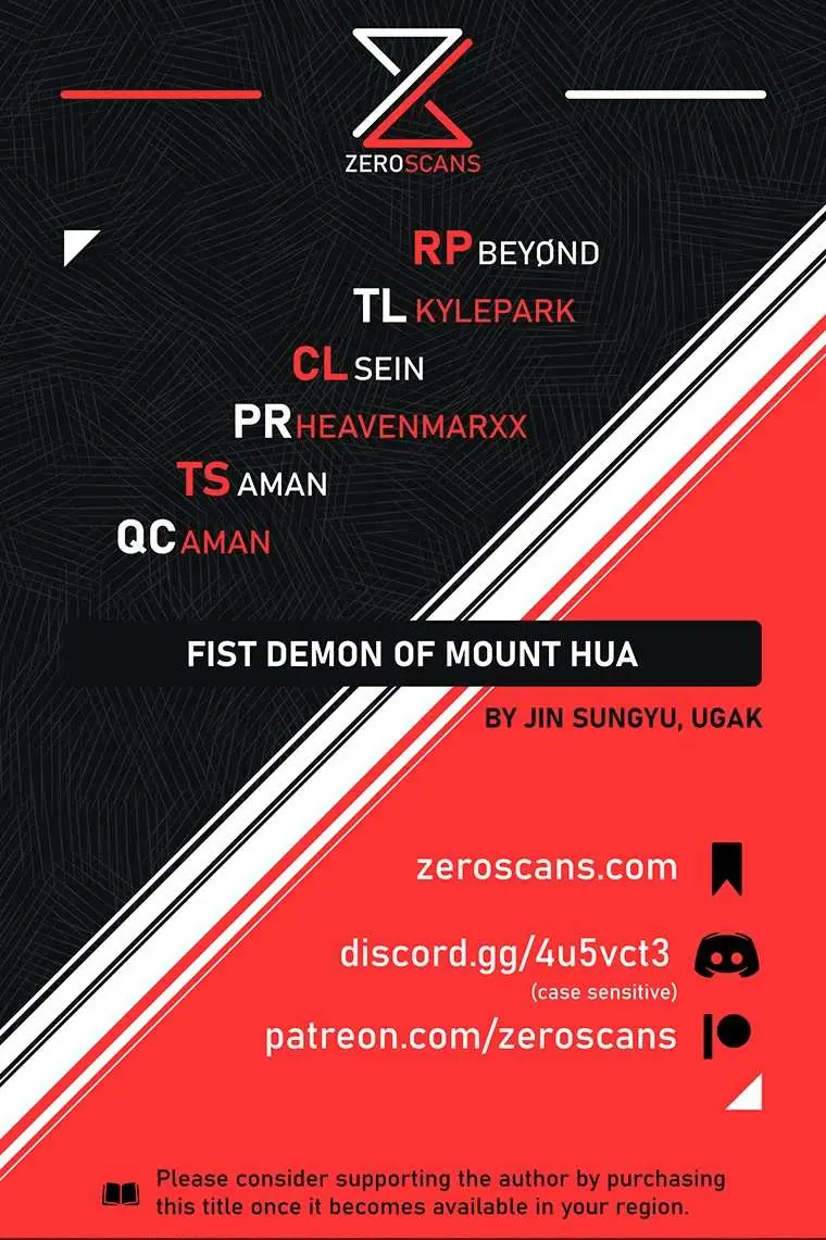 Fist Demon of Mount Hua Chapter 137 Page 1