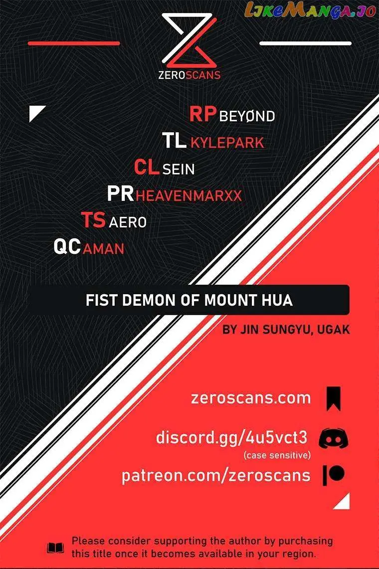 Fist Demon of Mount Hua Chapter 147 Page 1