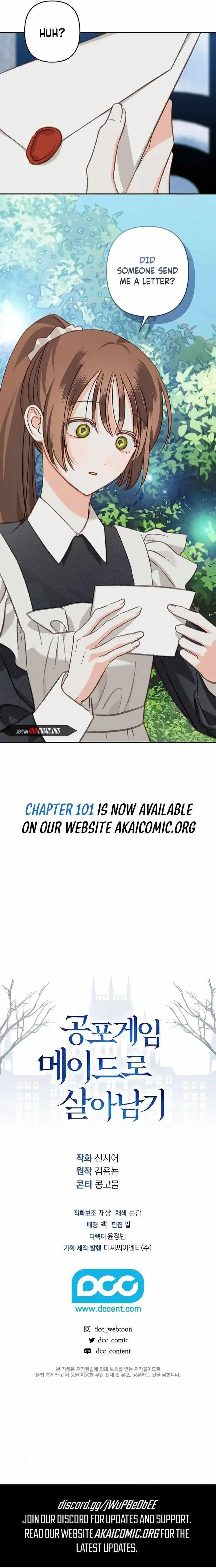 How to Survive as a Maid in a Horror Game Chapter 109 Page 2