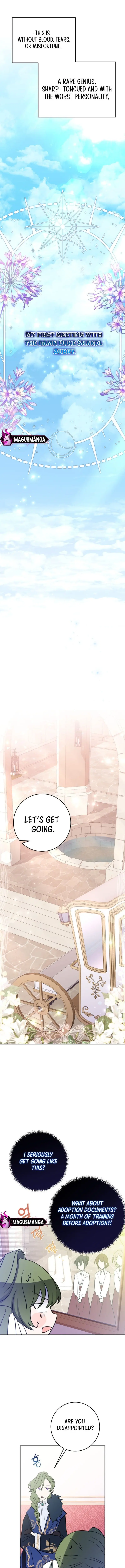 I Became the Contract Daughter of the Soon-to-Be Ruined Family Chapter 3 Page 9
