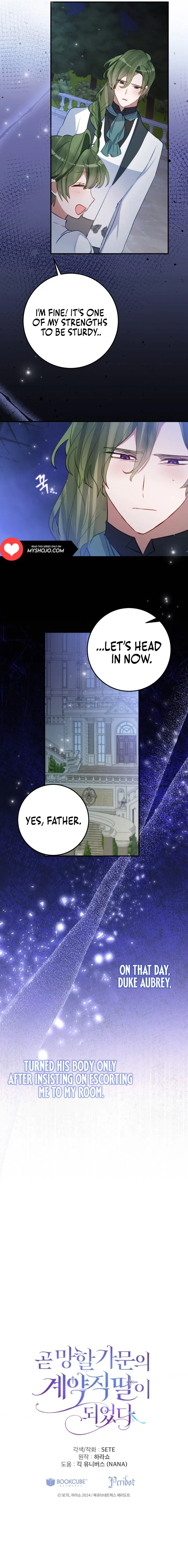 I Became the Contract Daughter of the Soon-to-Be Ruined Family Chapter 36 Page 11