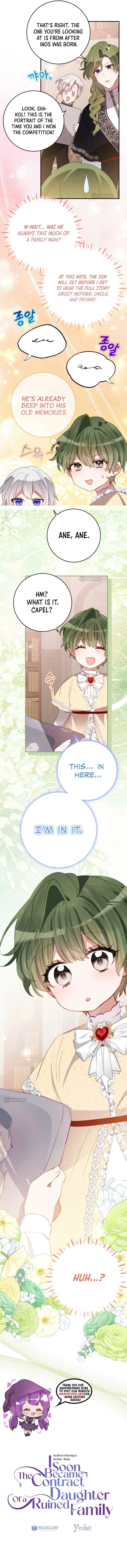 I Became the Contract Daughter of the Soon-to-Be Ruined Family Chapter 58 Page 7
