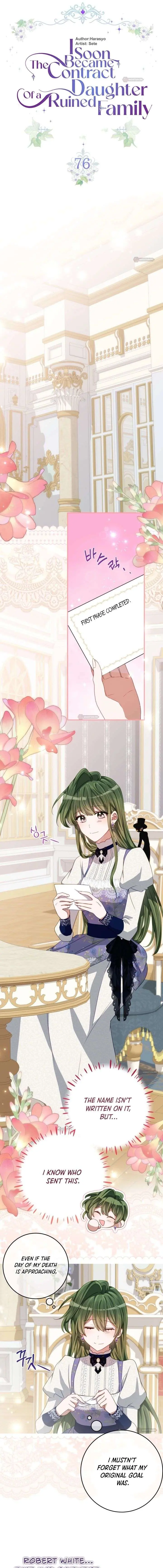I Became the Contract Daughter of the Soon-to-Be Ruined Family Chapter 76 Page 9