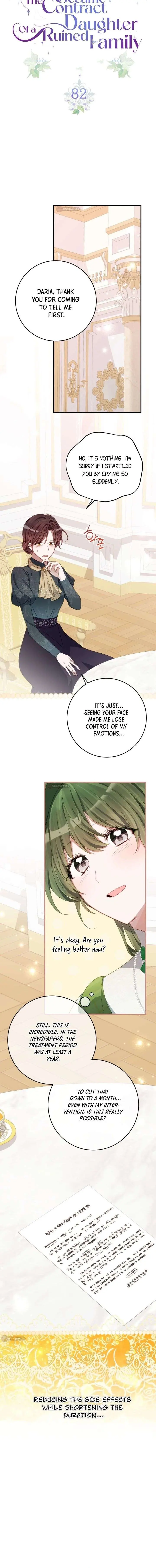 I Became the Contract Daughter of the Soon-to-Be Ruined Family Chapter 82 Page 5