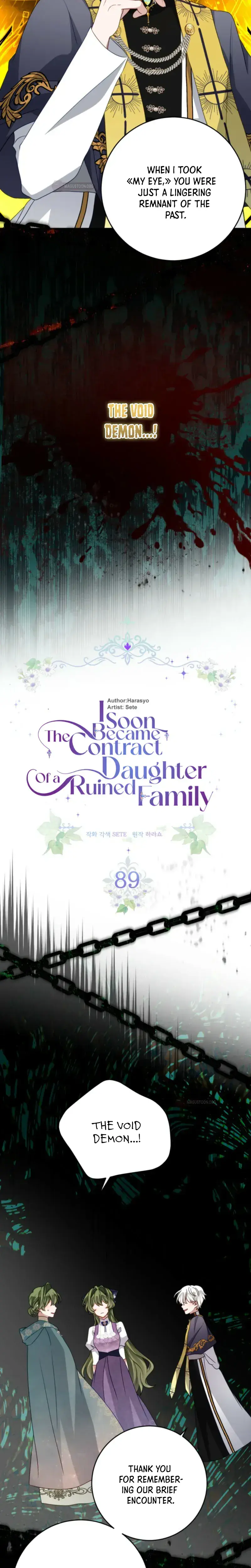 I Became the Contract Daughter of the Soon-to-Be Ruined Family Chapter 89 Page 10