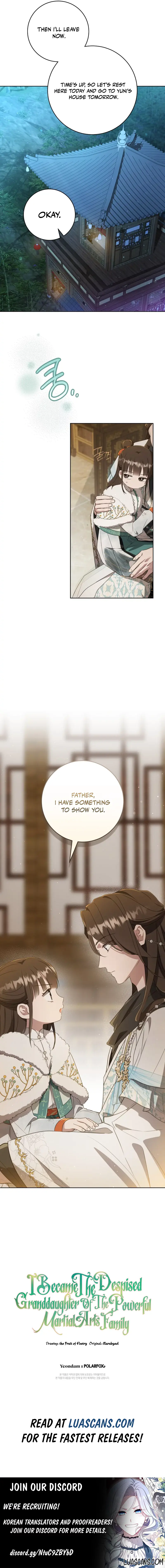 I Became the Despised Granddaughter of the Powerful Martial Arts Family Chapter 56 Page 16