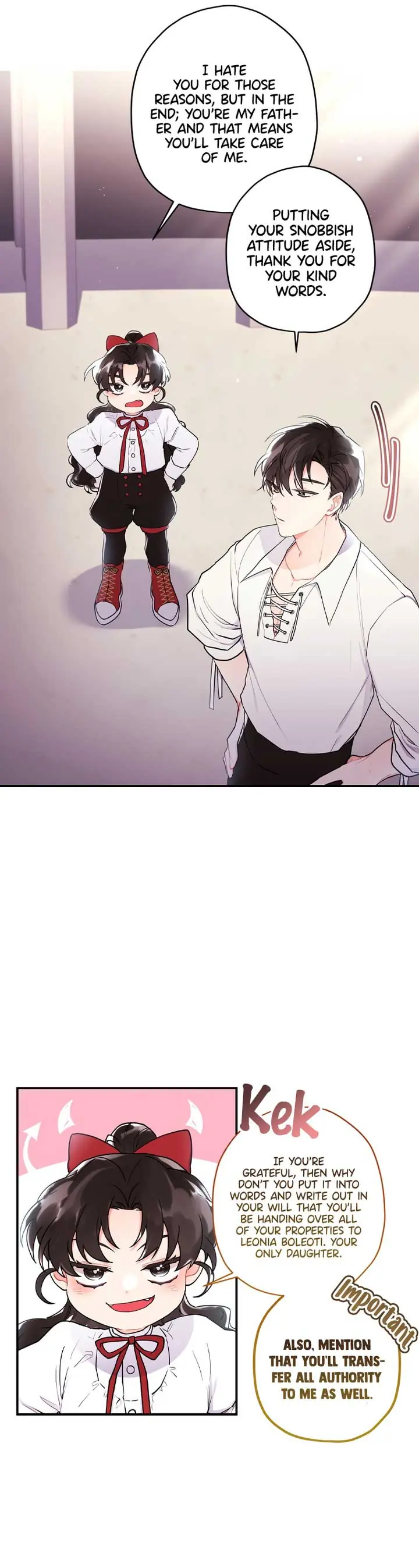 The Male Lead's Little Lion Daughter Chapter 40 Page 34