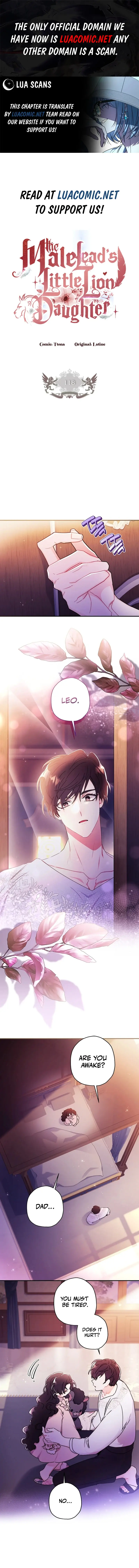 The Male Lead's Little Lion Daughter Chapter 118 Page 2