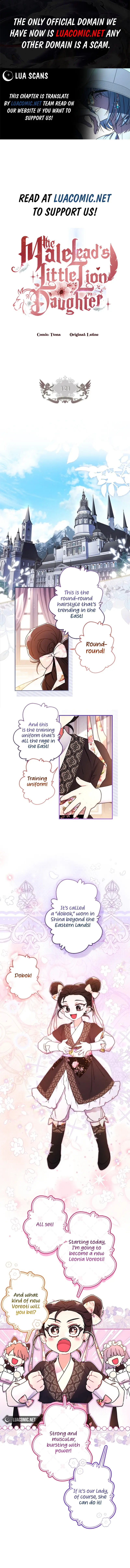 The Male Lead's Little Lion Daughter Chapter 121 Page 2