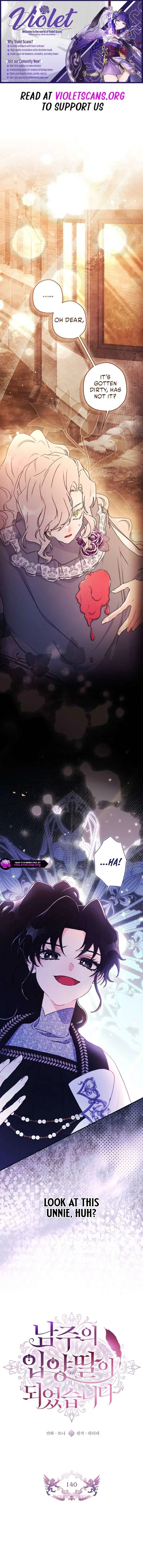 The Male Lead's Little Lion Daughter Chapter 140 Page 1