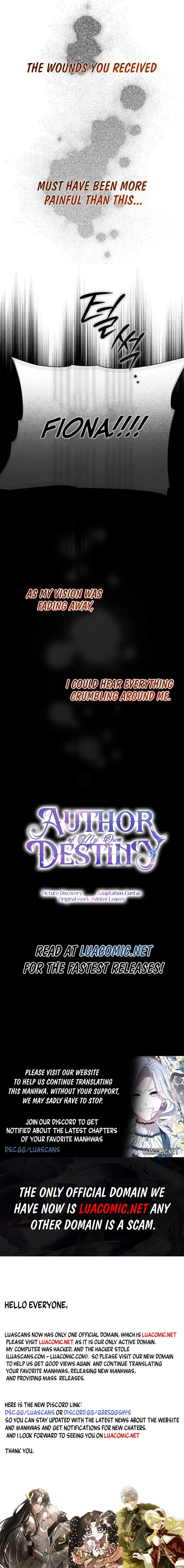Author of My Own Destiny Chapter 109 Page 27