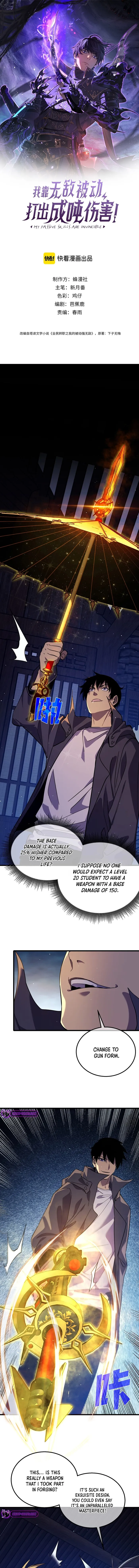 I Rely on My Invincibility to Deal Tons of Damage Passively Chapter 20 Page 2