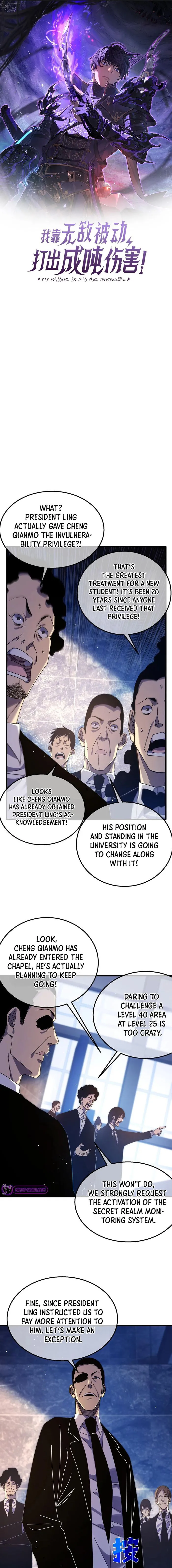 I Rely on My Invincibility to Deal Tons of Damage Passively Chapter 36 Page 2