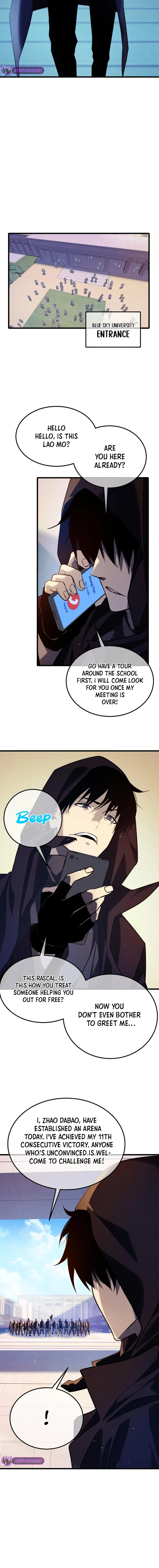 I Rely on My Invincibility to Deal Tons of Damage Passively Chapter 39 Page 8