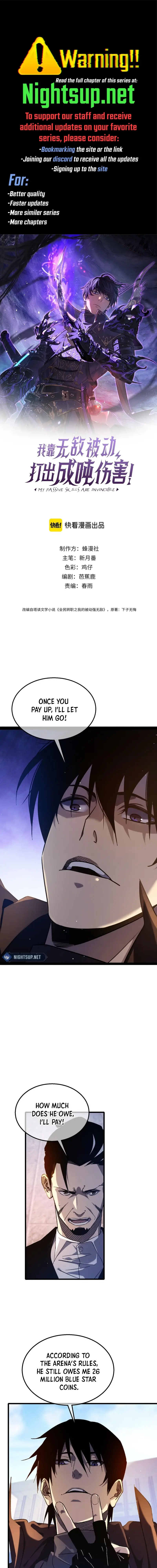 I Rely on My Invincibility to Deal Tons of Damage Passively Chapter 40 Page 2