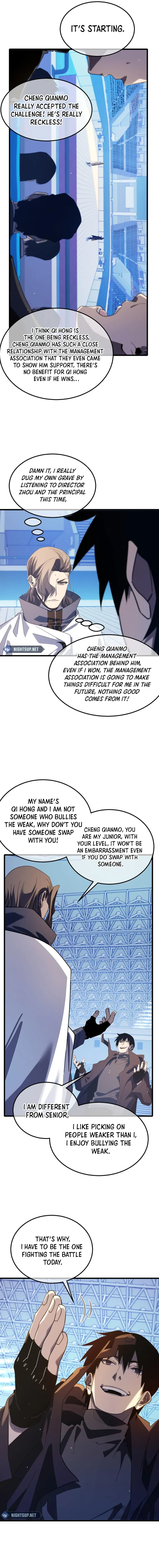 I Rely on My Invincibility to Deal Tons of Damage Passively Chapter 54 Page 9