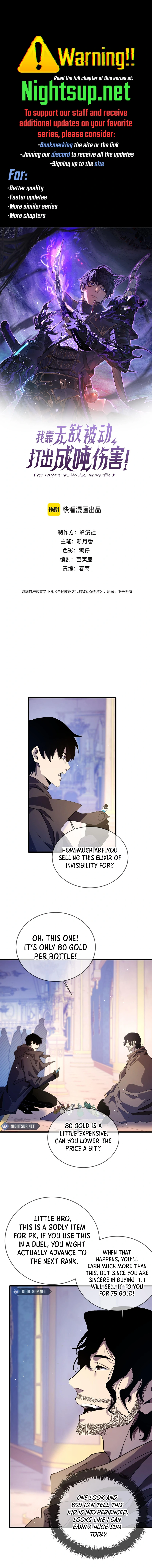 I Rely on My Invincibility to Deal Tons of Damage Passively Chapter 57 Page 2