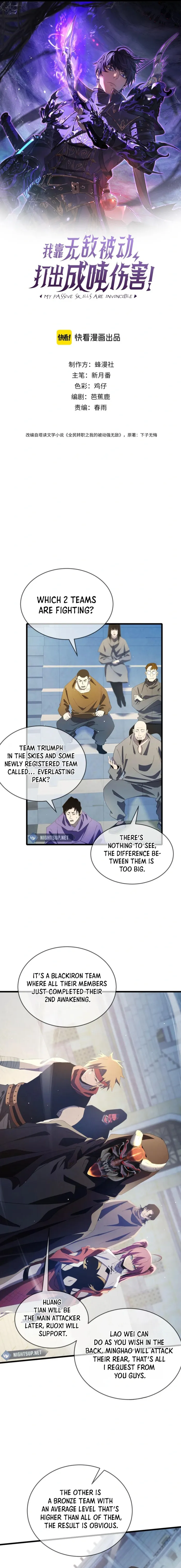 I Rely on My Invincibility to Deal Tons of Damage Passively Chapter 64 Page 2