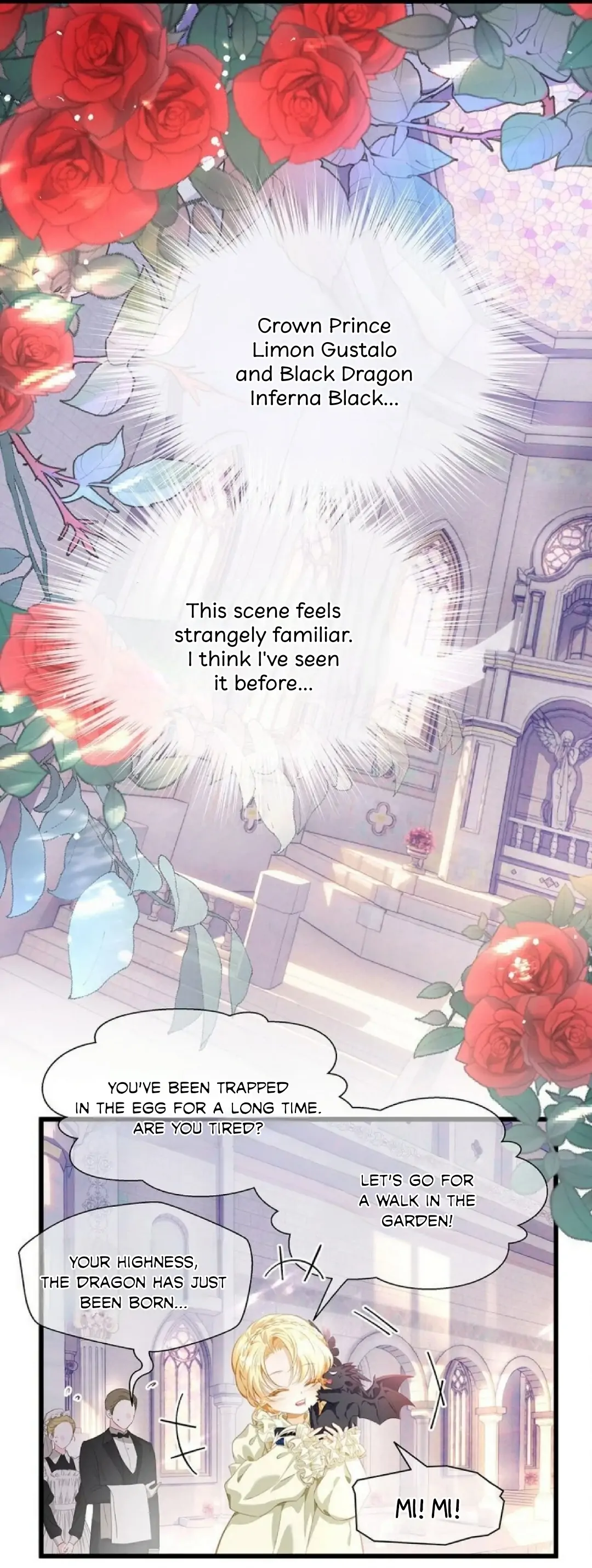 I Was Reborn as His Highness the Prince's Little Evil Dragon Chapter 1 Page 38