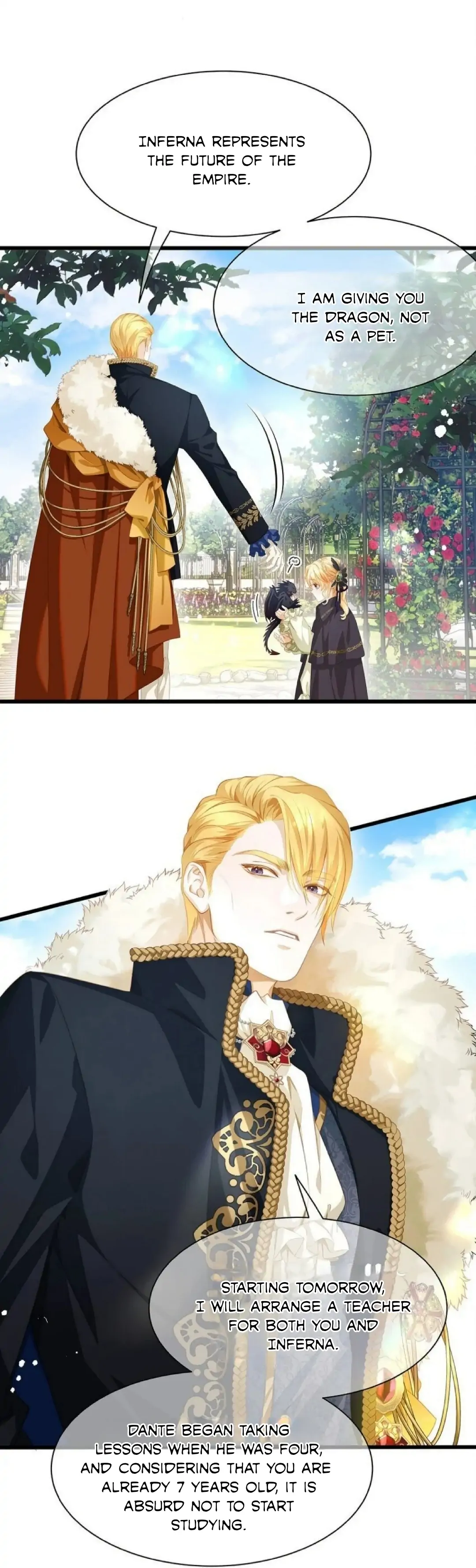 I Was Reborn as His Highness the Prince's Little Evil Dragon Chapter 2 Page 34
