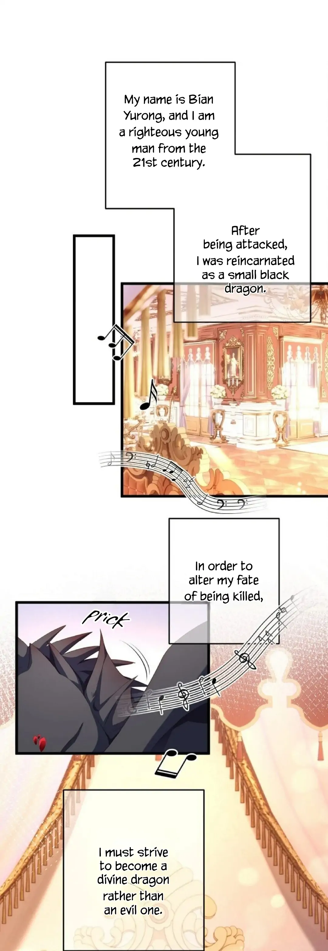 I Was Reborn as His Highness the Prince's Little Evil Dragon Chapter 4 Page 5