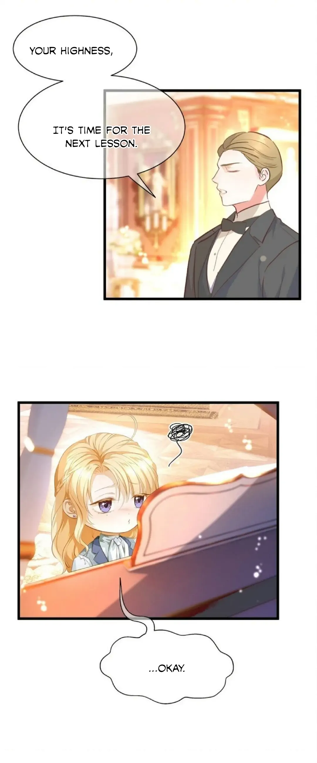 I Was Reborn as His Highness the Prince's Little Evil Dragon Chapter 4 Page 13
