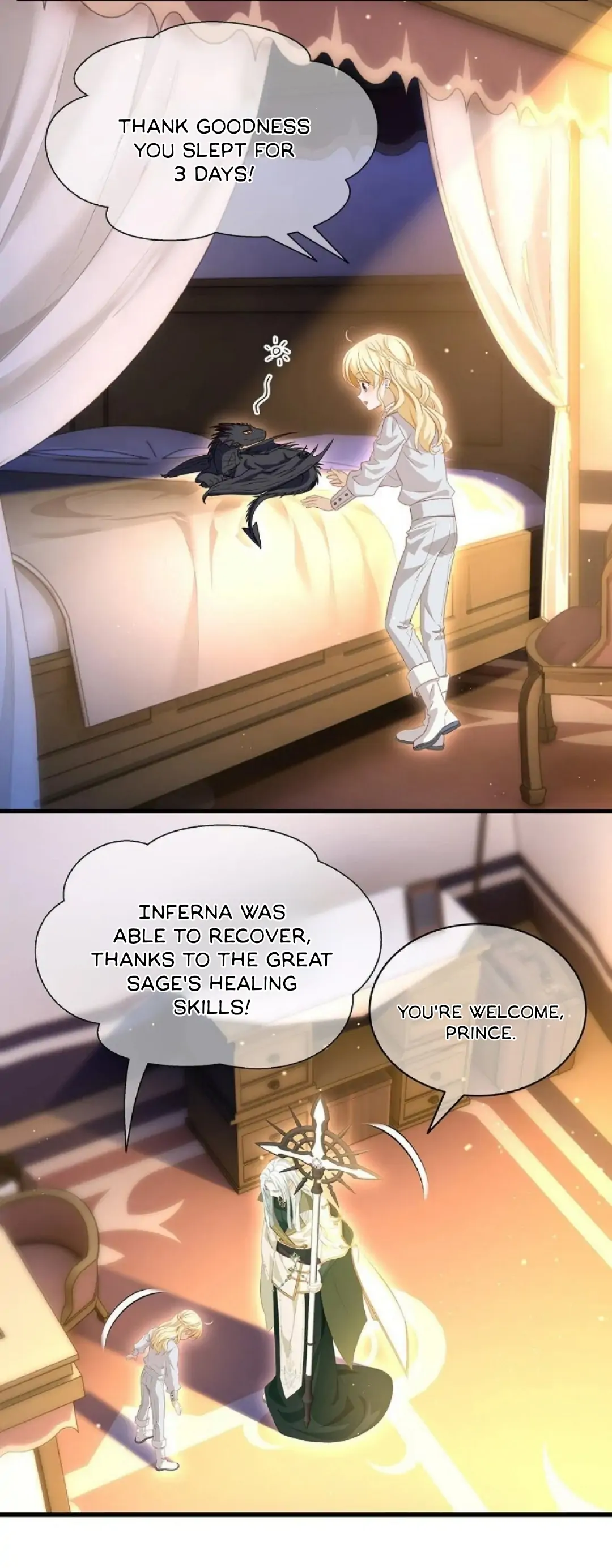 I Was Reborn as His Highness the Prince's Little Evil Dragon Chapter 12 Page 8