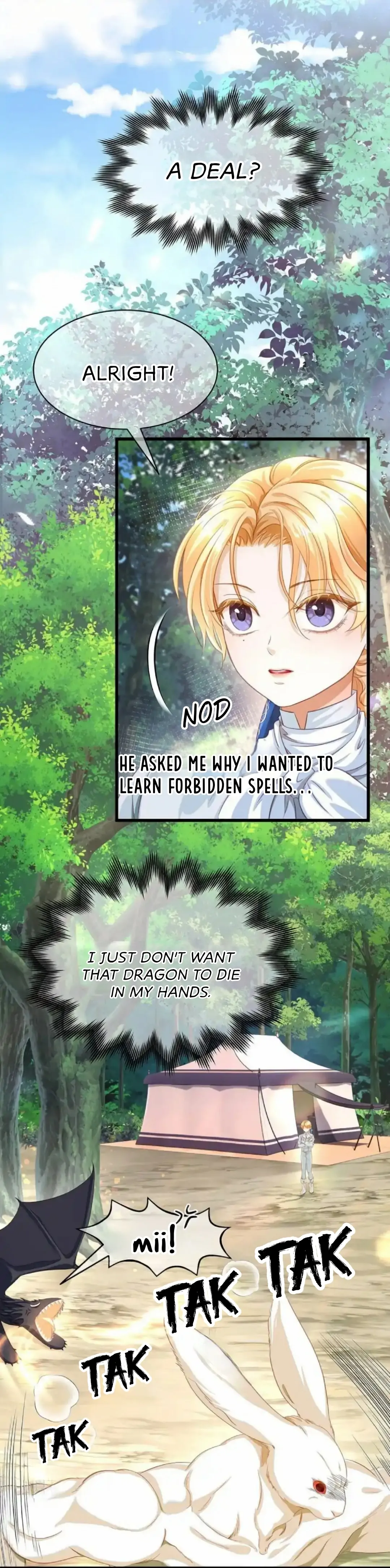 I Was Reborn as His Highness the Prince's Little Evil Dragon Chapter 14 Page 53