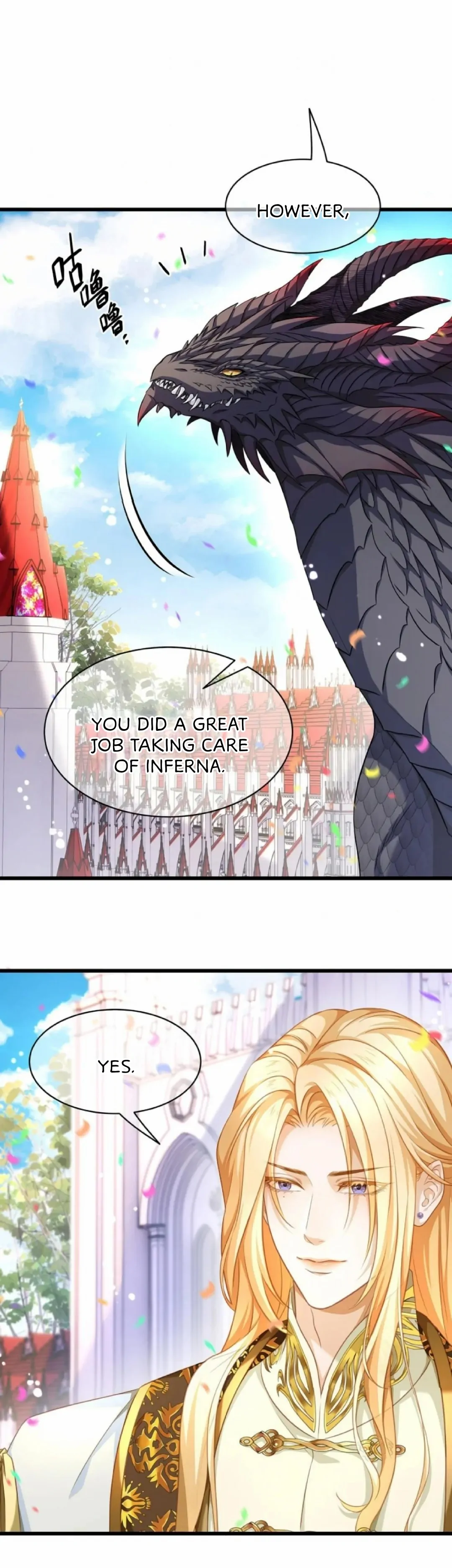 I Was Reborn as His Highness the Prince's Little Evil Dragon Chapter 17 Page 38