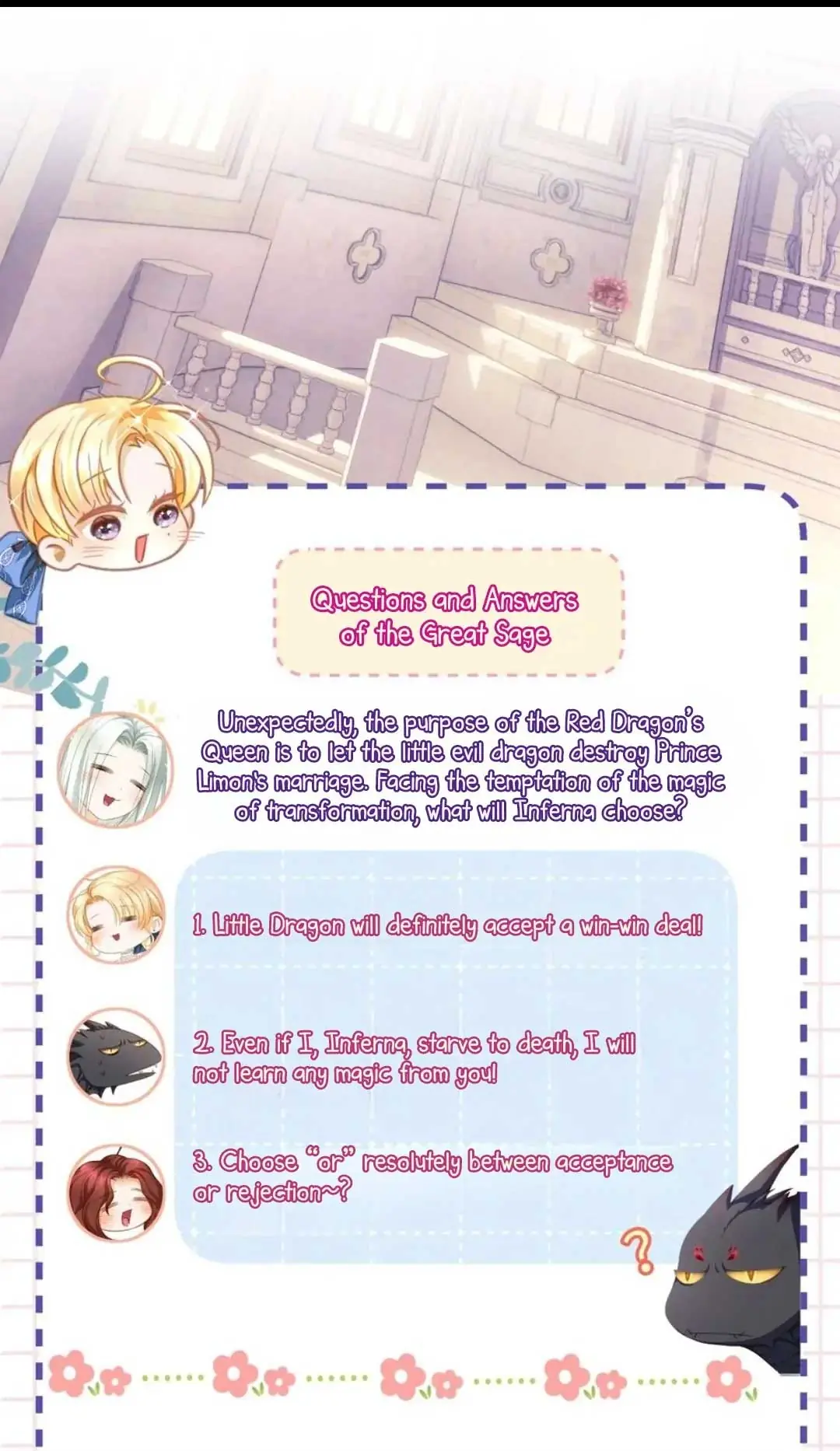 I Was Reborn as His Highness the Prince's Little Evil Dragon Chapter 23 Page 76