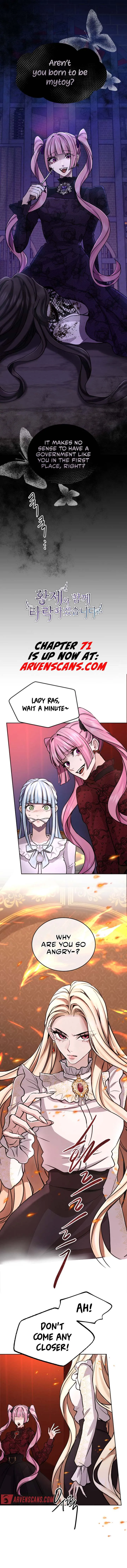 I Will Fall with the Emperor Chapter 70 Page 2