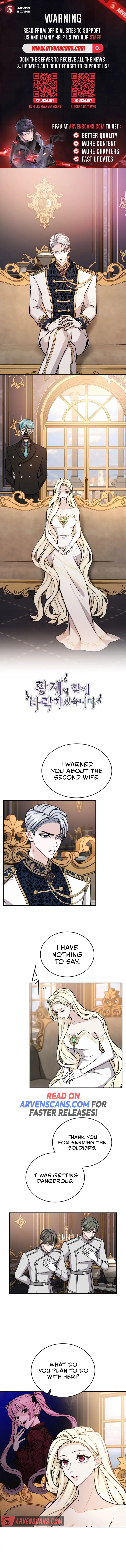I Will Fall with the Emperor Chapter 71 Page 2