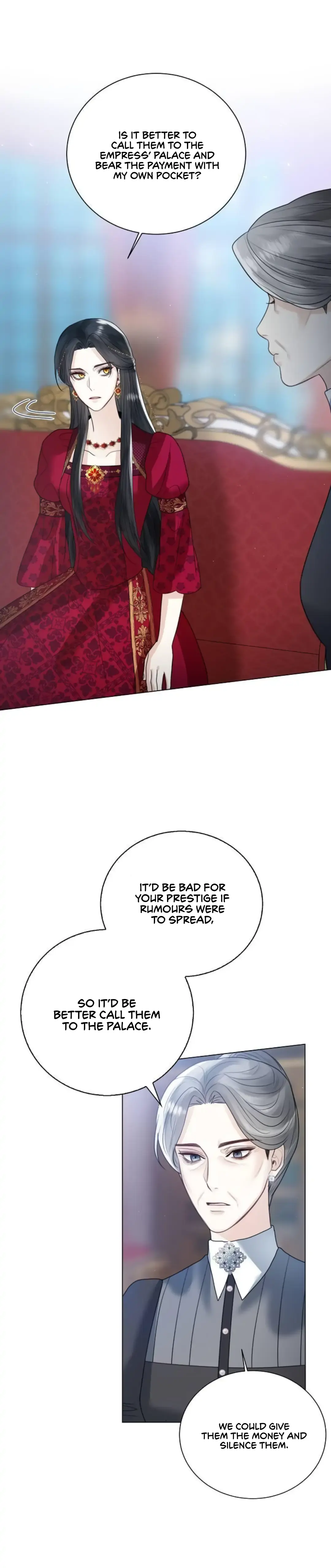 I Will Surrender My Position as the Empress Chapter 9 Page 43