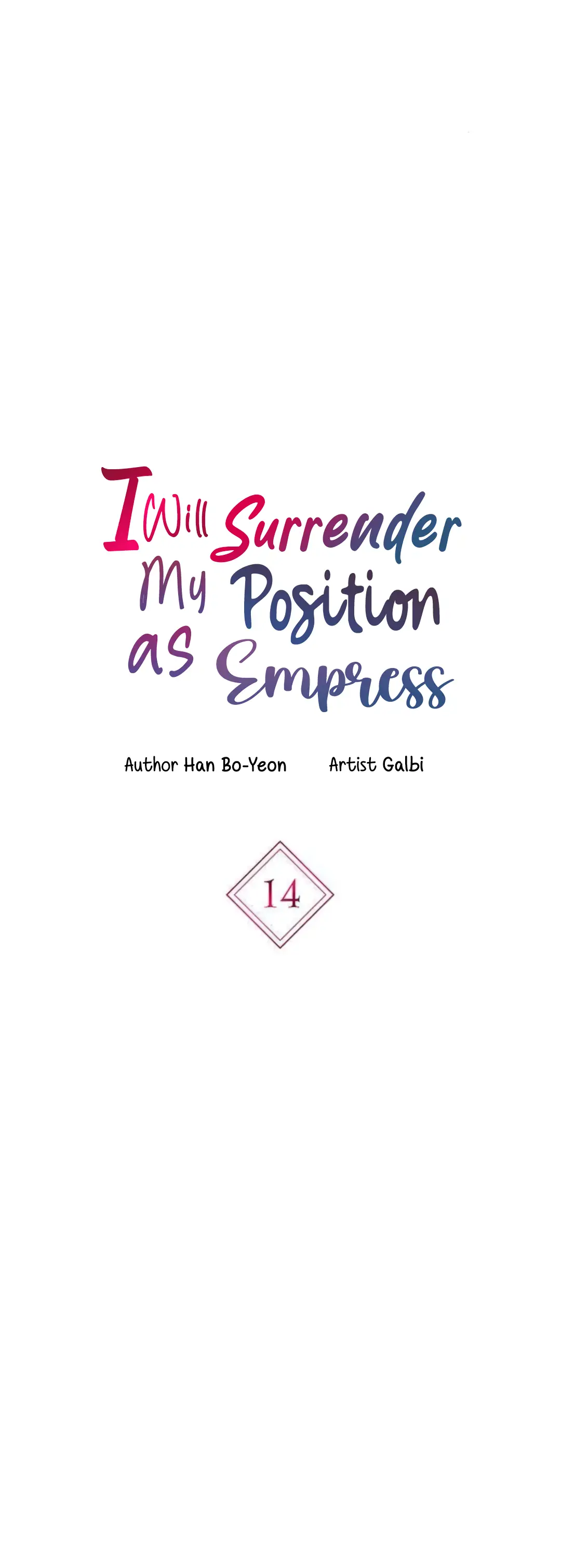 I Will Surrender My Position as the Empress Chapter 14 Page 5