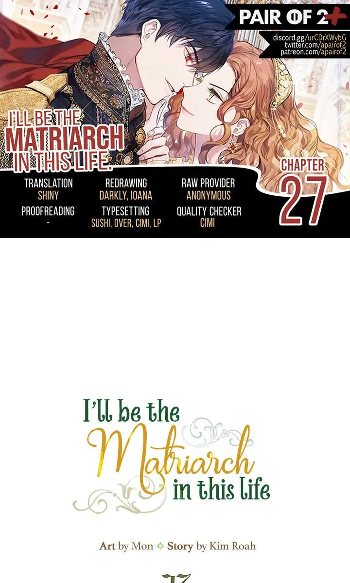 I'll Be the Matriarch in This Life Chapter 27 Page 2