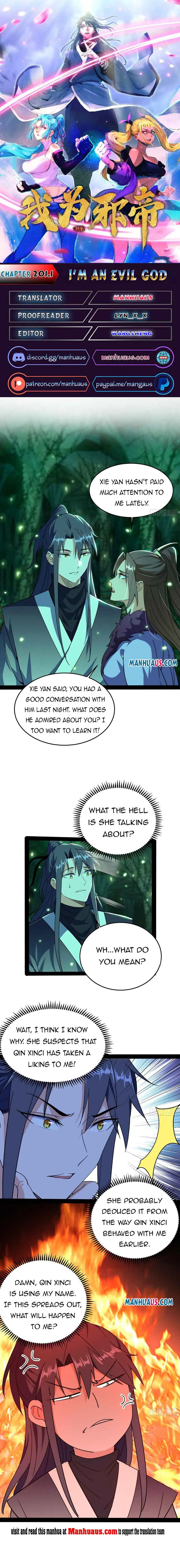 I'm an Evil God Chapter 201.1 Page 1