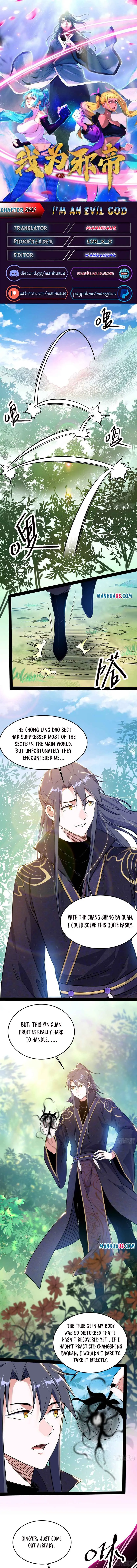I'm an Evil God Chapter 204.1 Page 1