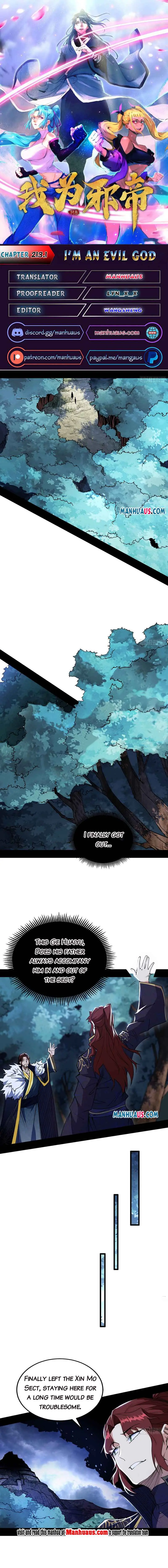 I'm an Evil God Chapter 213.1 Page 1