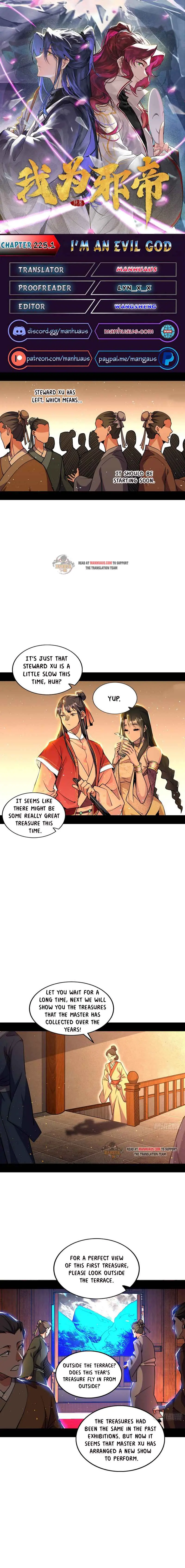 I'm an Evil God Chapter 225.1 Page 1
