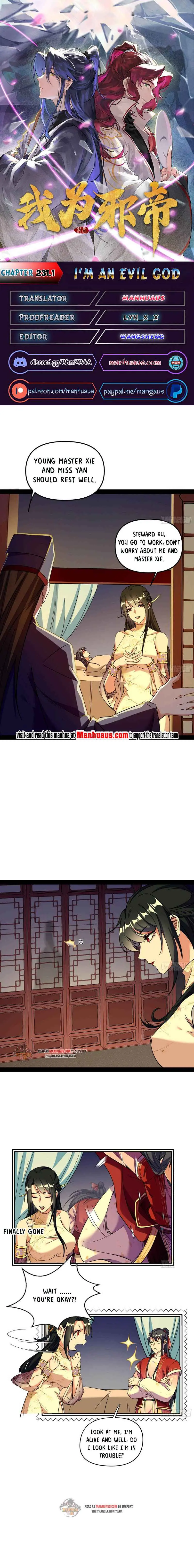 I'm an Evil God Chapter 231.1 Page 1