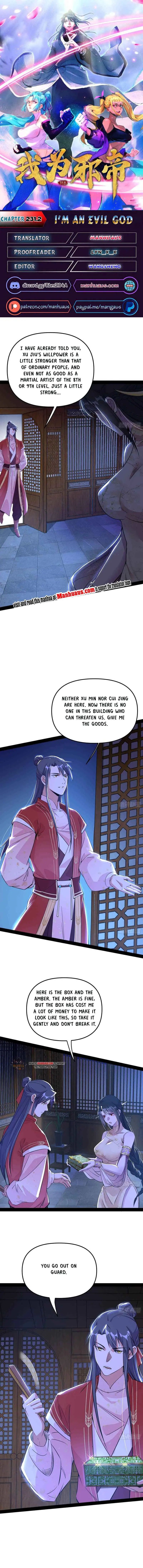 I'm an Evil God Chapter 231.2 Page 1