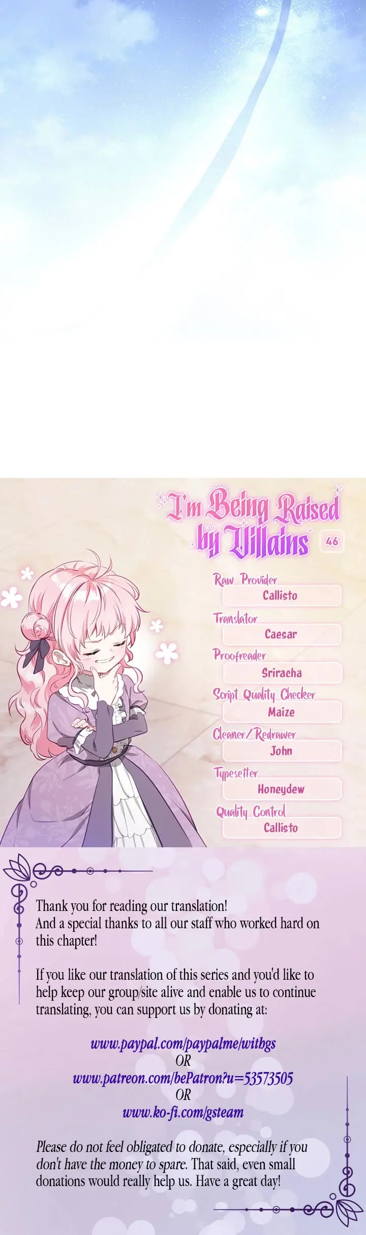 I'm Being Raised by Villains Chapter 46 Page 46