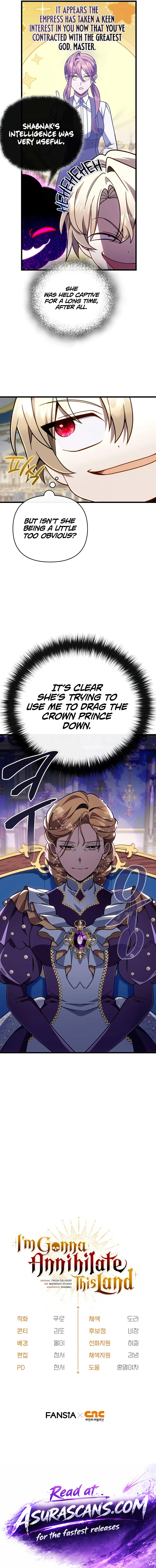 I'm Gonna Annihilate This Land Chapter 73 Page 12