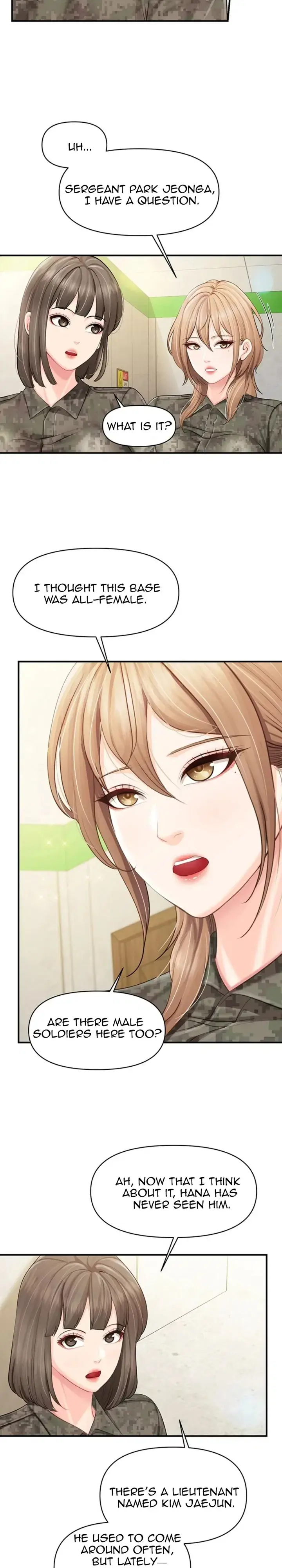 I Am the Only Male Soldier in the Unit Chapter 63 Page 18
