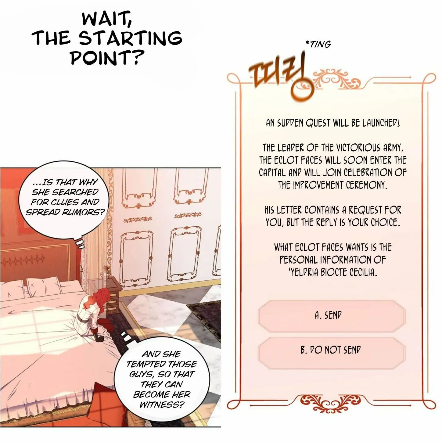 I Fell into a Reverse Harem Game Chapter 21 Page 28