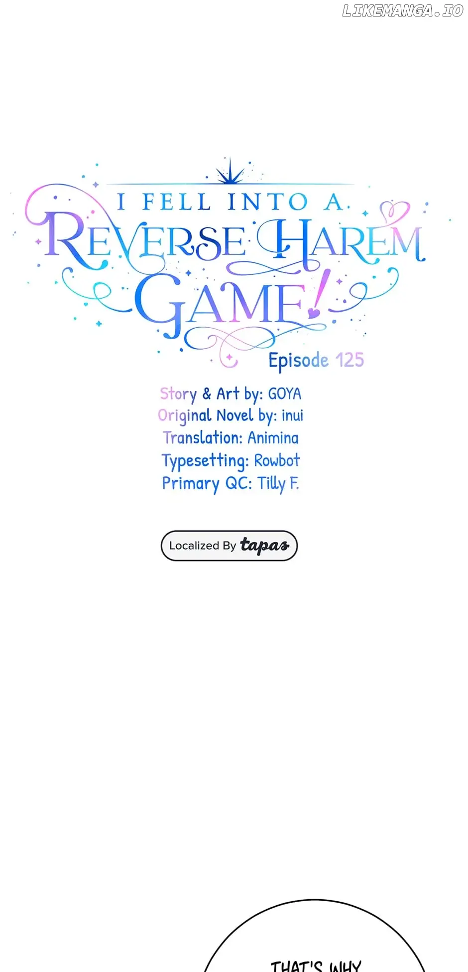 I Fell into a Reverse Harem Game Chapter 125 Page 9