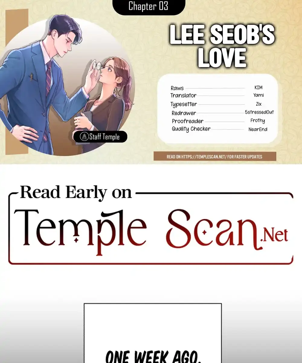 Lee Seob's Love Chapter 3 Page 3