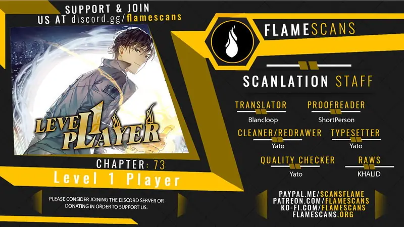 Level 1 Player Chapter 73 Page 1